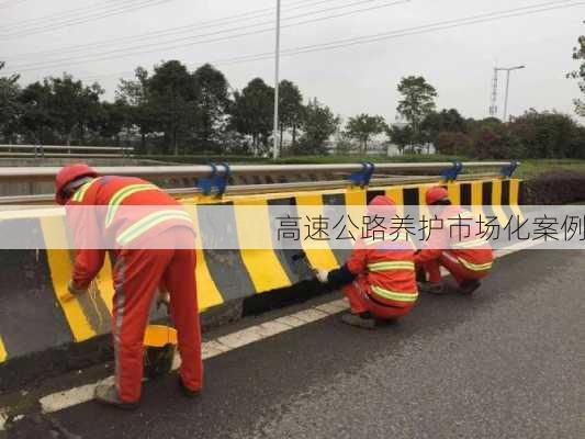 高速公路养护市场化案例