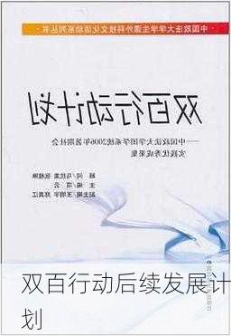 双百行动后续发展计划