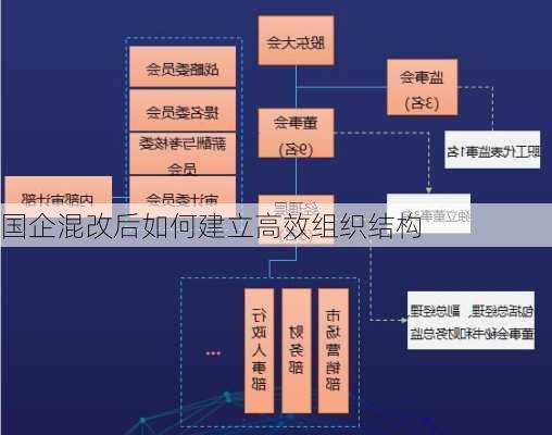 国企混改后如何建立高效组织结构