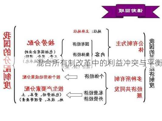 混合所有制改革中的利益冲突与平衡