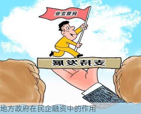 地方政府在民企融资中的作用