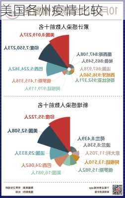 美国各州疫情比较