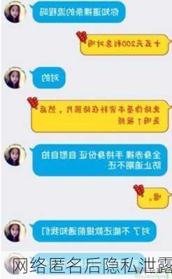 网络匿名后隐私泄露