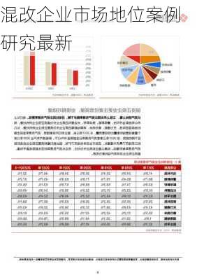 混改企业市场地位案例研究最新