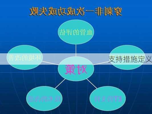 支持措施定义