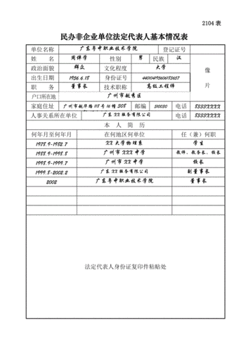 公司法人信息