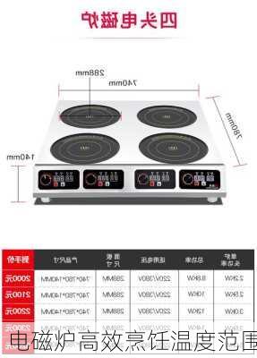 电磁炉高效烹饪温度范围