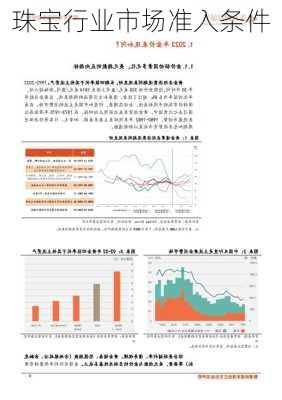 珠宝行业市场准入条件