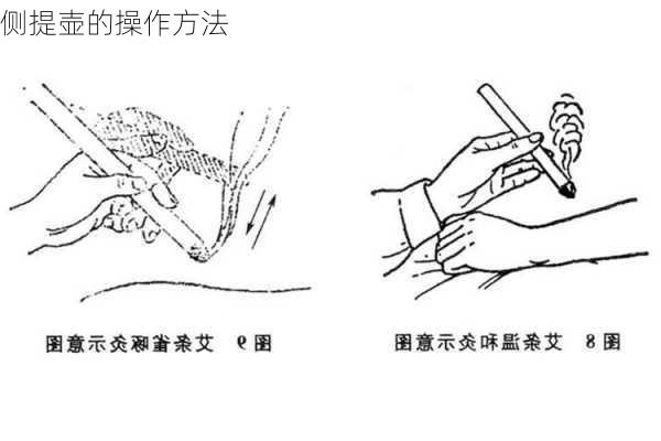 侧提壶的操作方法