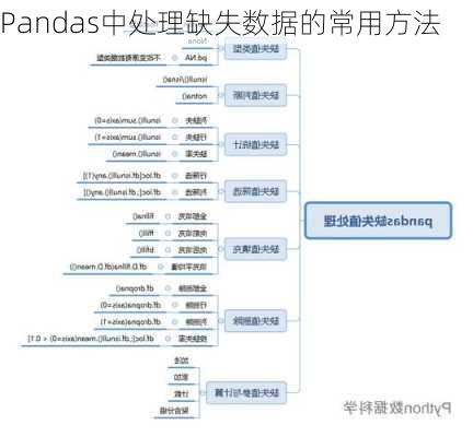 Pandas中处理缺失数据的常用方法