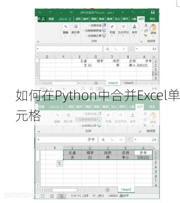 如何在Python中合并Excel单元格