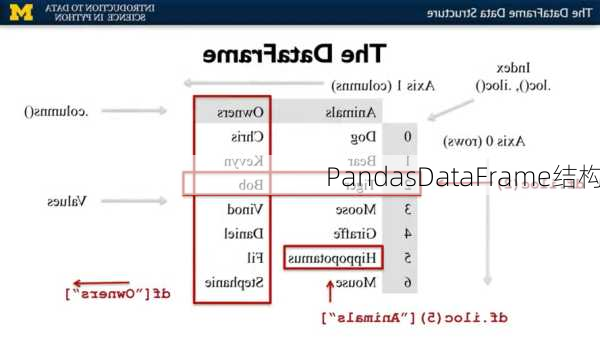 PandasDataFrame结构