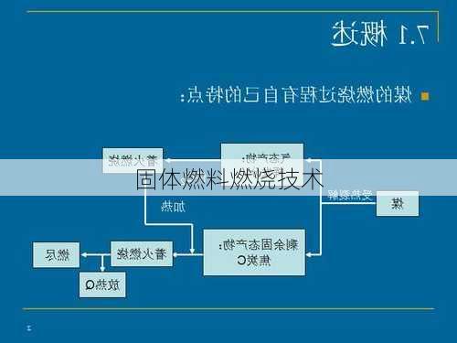 固体燃料燃烧技术