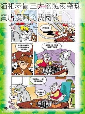 貓和老鼠三大盜賊夜袭珠寶店漫画免费阅读