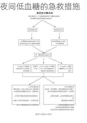 夜间低血糖的急救措施