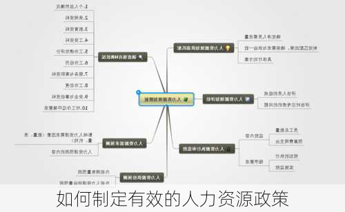 如何制定有效的人力资源政策