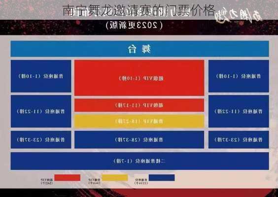 南宁舞龙邀请赛的门票价格