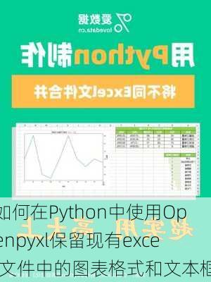 如何在Python中使用Openpyxl保留现有excel文件中的图表格式和文本框