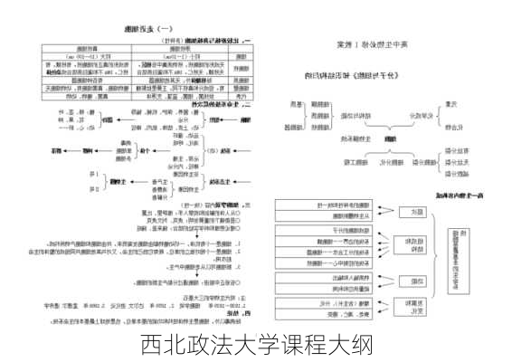 西北政法大学课程大纲