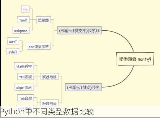 Python中不同类型数据比较