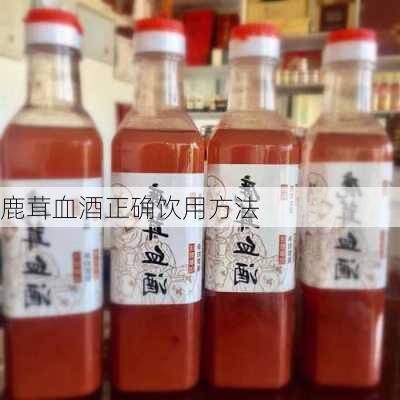 鹿茸血酒正确饮用方法