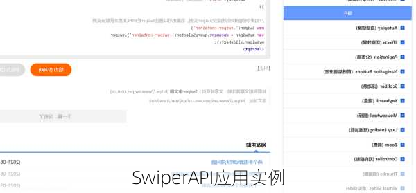 SwiperAPI应用实例