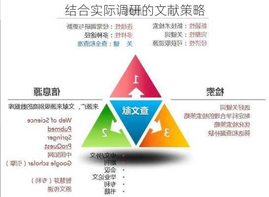 结合实际调研的文献策略