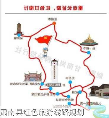 肃南县红色旅游线路规划