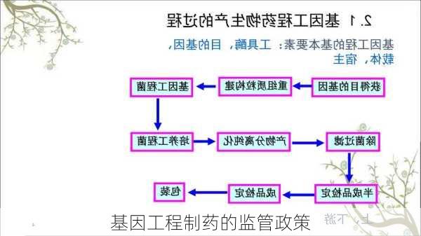 基因工程制药的监管政策