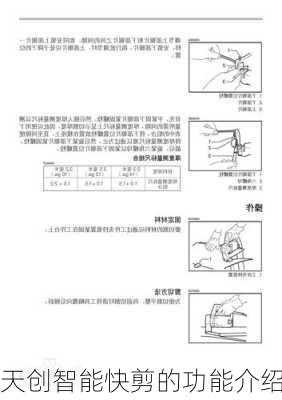 天创智能快剪的功能介绍