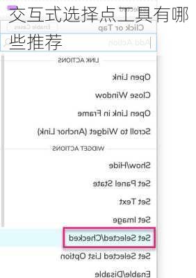 交互式选择点工具有哪些推荐