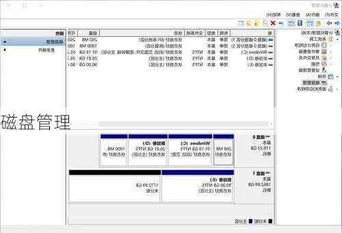 磁盘管理