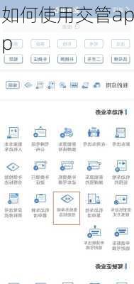 如何使用交管app