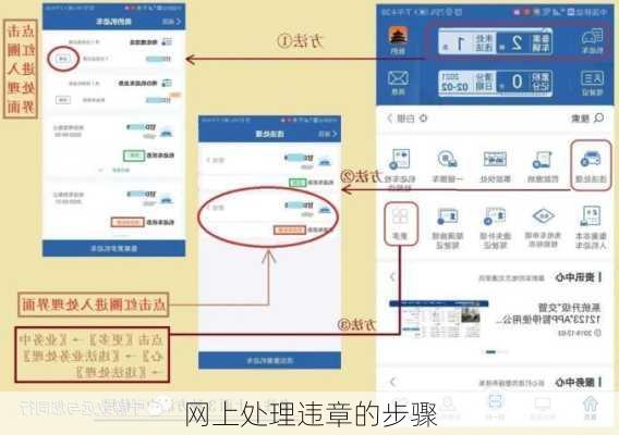 网上处理违章的步骤