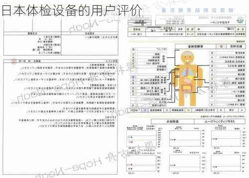 日本体检设备的用户评价