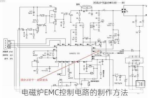 电磁炉EMC控制电路的制作方法