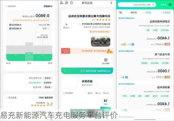 易充新能源汽车充电服务平台评价