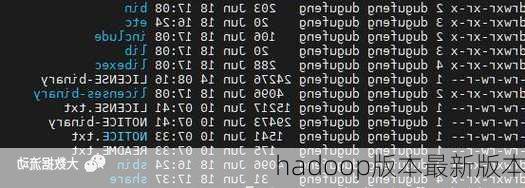 hadoop版本最新版本