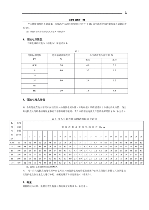 滤波器漏电流标准