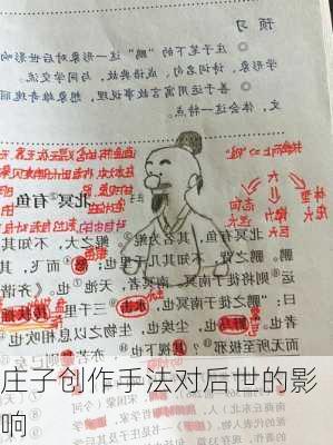 庄子创作手法对后世的影响