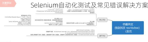 Selenium自动化测试及常见错误解决方案