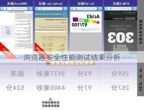 浏览器安全性能测试结果分析