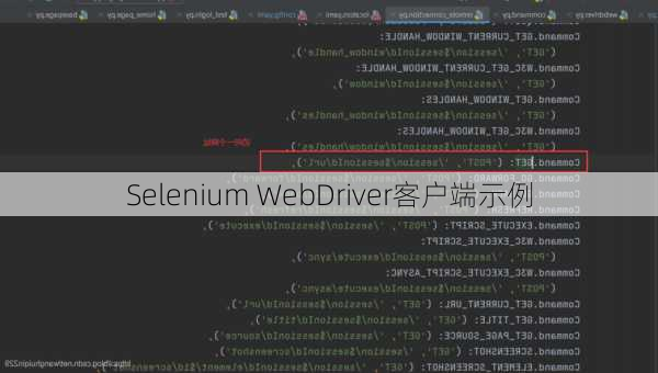 Selenium WebDriver客户端示例