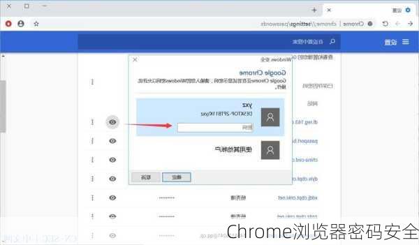 Chrome浏览器密码安全