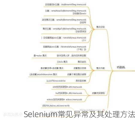 Selenium常见异常及其处理方法