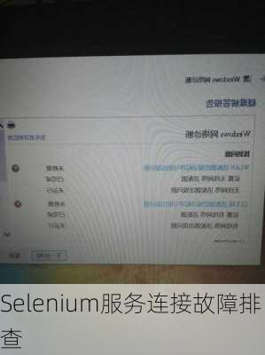 Selenium服务连接故障排查