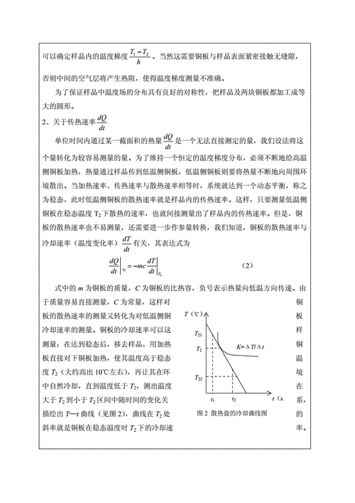 导热油传热系数的测定方法