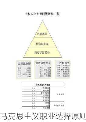 马克思主义职业选择原则