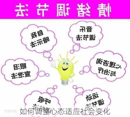 如何调整心态适应社会变化