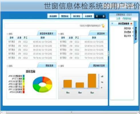 世窗信息体检系统的用户评价